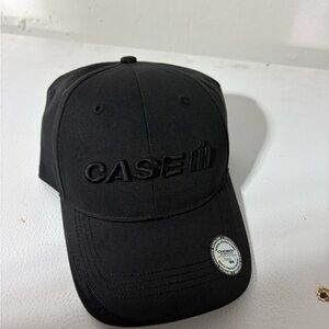 Case IH Black Baseball Cap